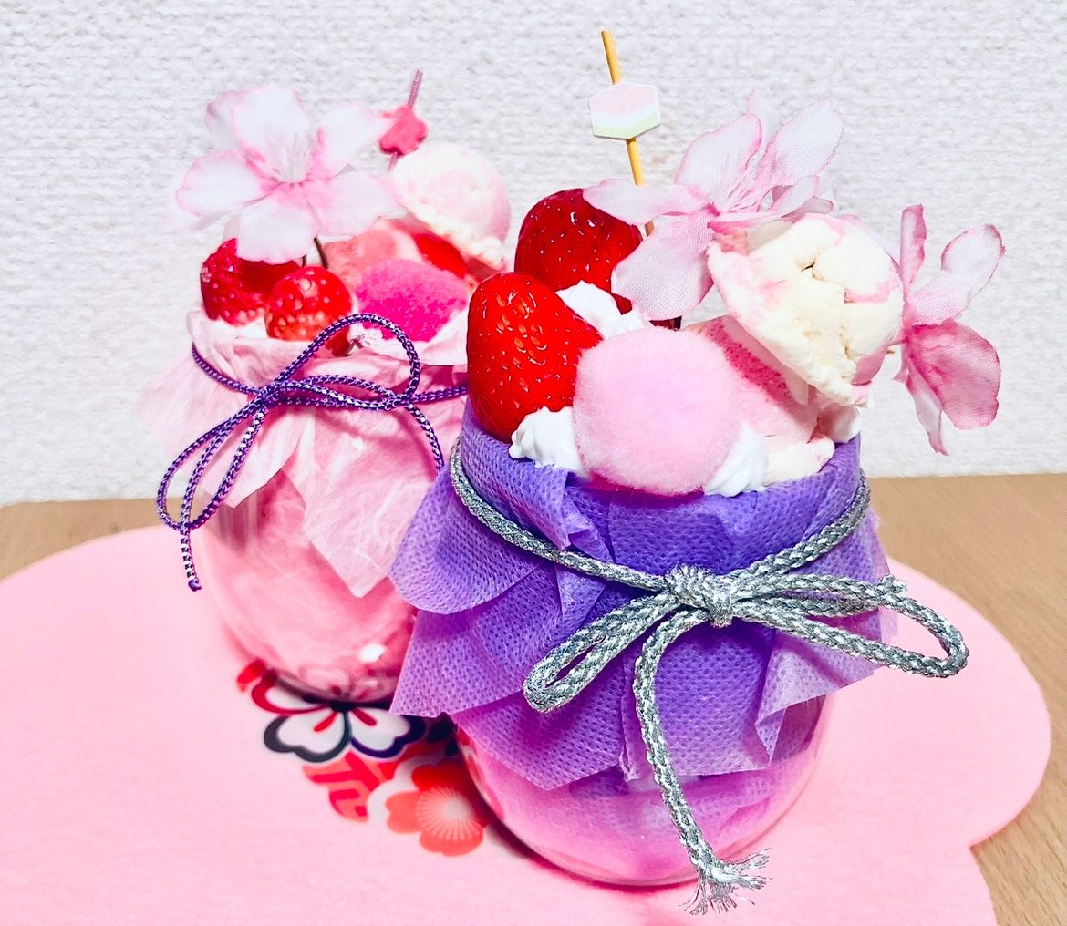 【終了しました】ひなまつり 桜パフェアレンジワークショップ