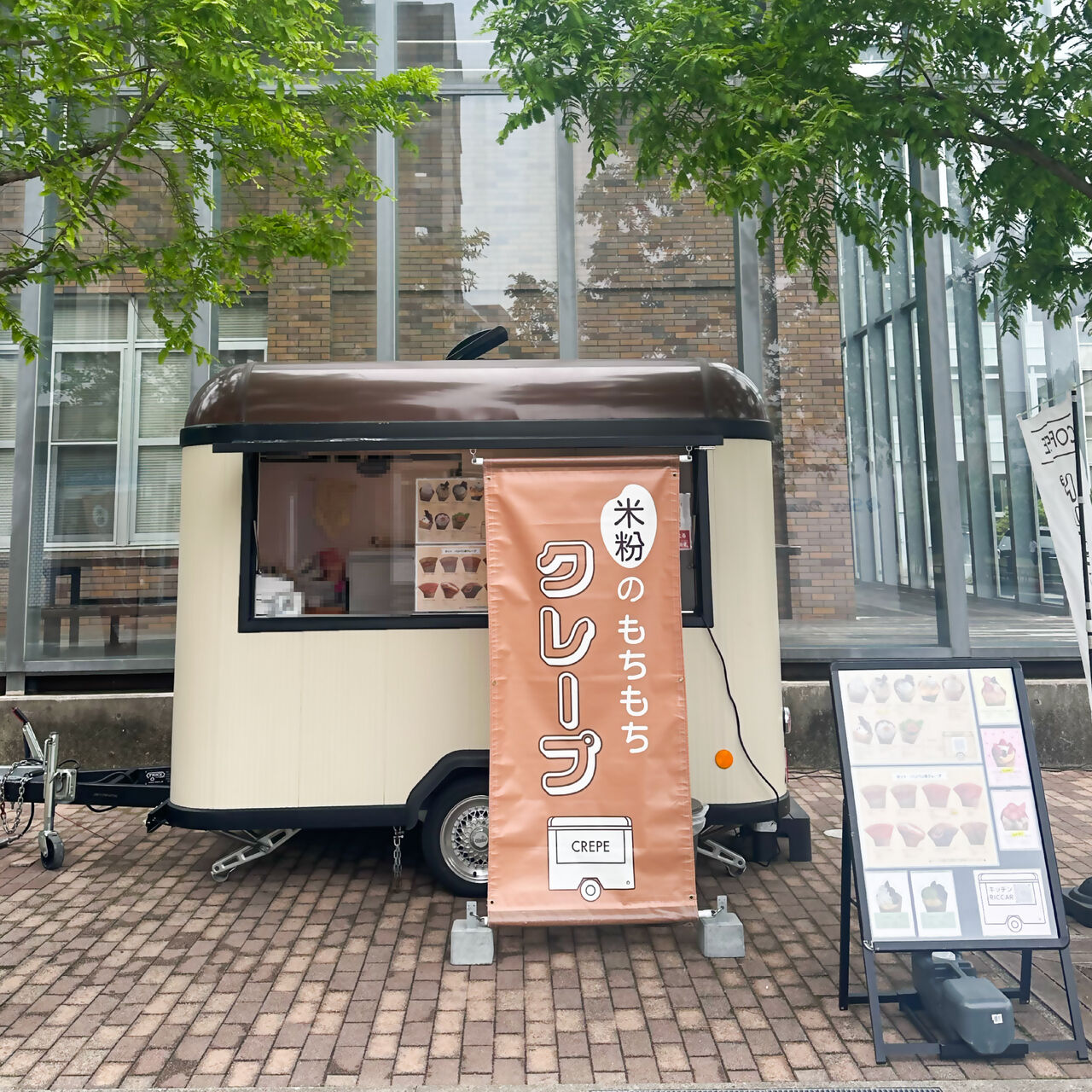 【終了しました】キッチンカー出店！（米粉クレープ）